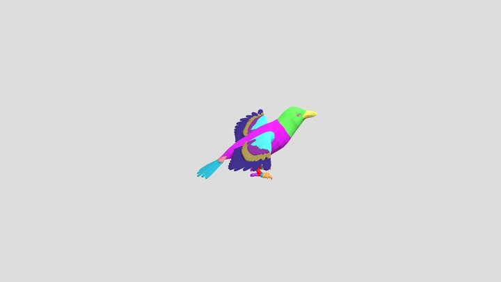 Rigged Raven Basemesh – Modello 3D gratuito STL