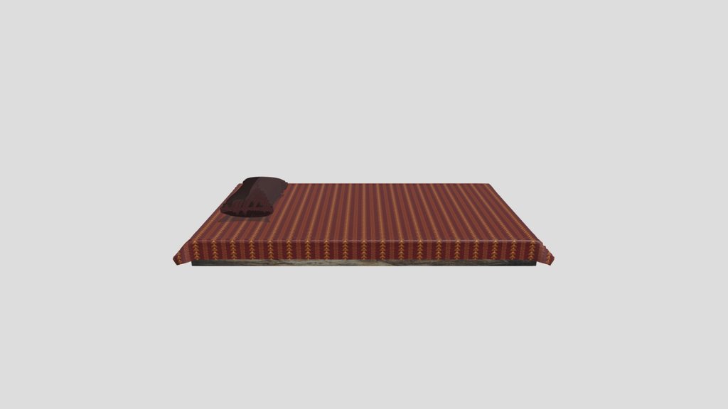bed bedsit pillow