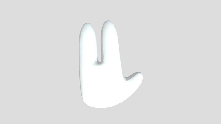 Hand for gorilla tag fan game 3D Model