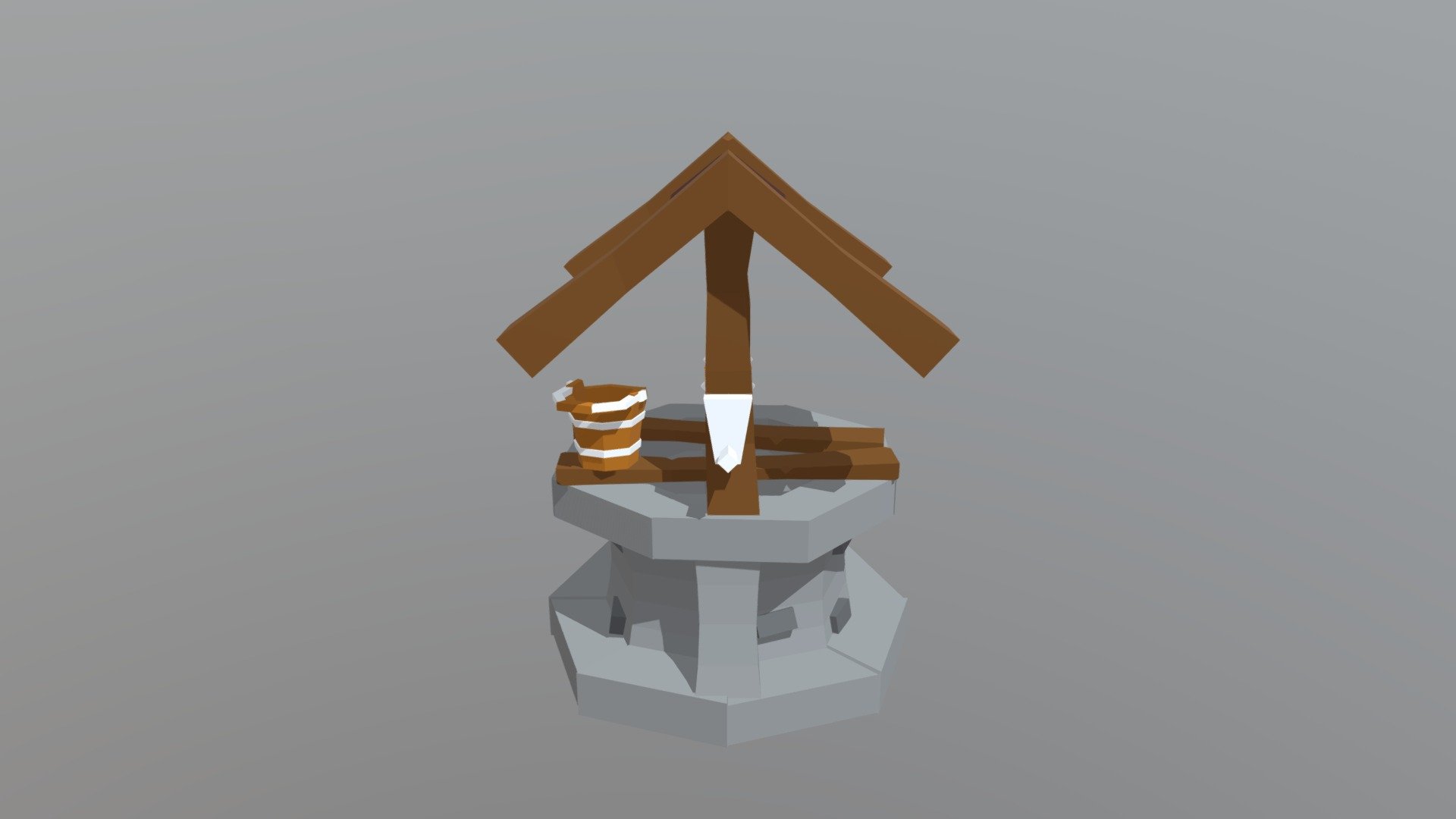 Pozo - Low Poly