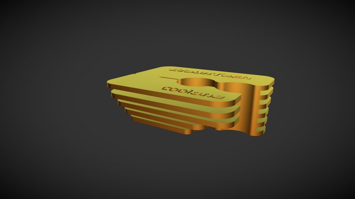 Kühlrippen für Fox Float X2 3D Model