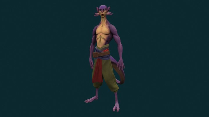 the shepherd 3D Model