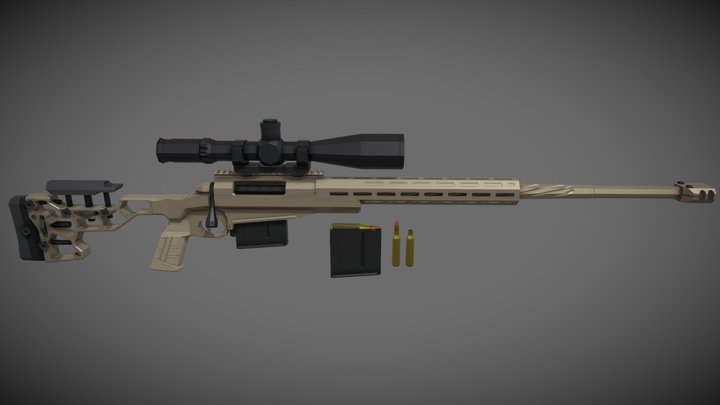 low-poly C14 Timberwolf – Free 3D Model STL