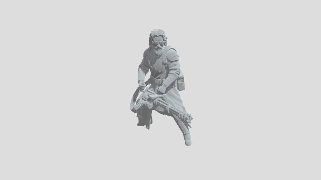 Gatling Jesus ready for Easter