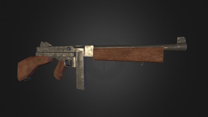 Thompson M1 3D Model