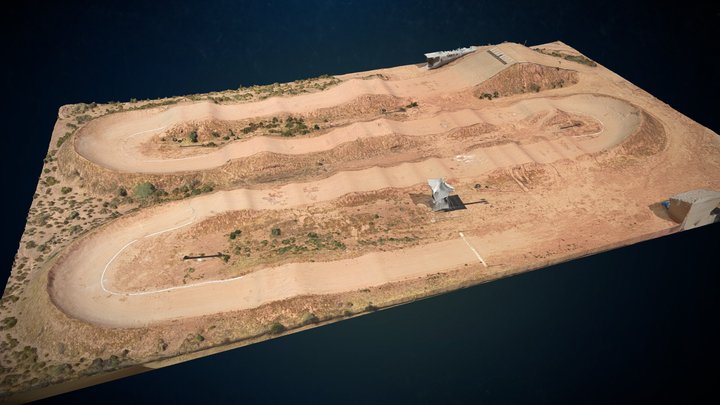 Real BMX Track - Photogrammetry 3D Model 3D Model