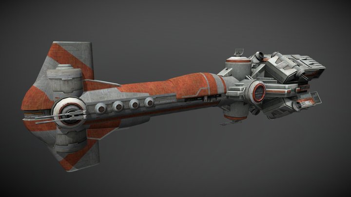 Star Wars - Outrider | Thranta-class 3D Model