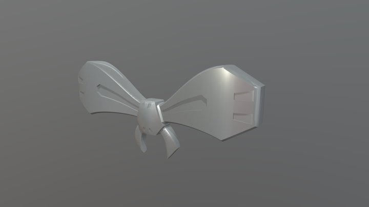 Cyber Bow 3D Model