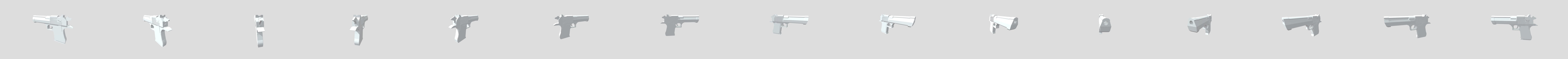 Desert Eagle 3D Model