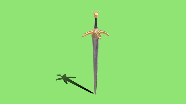 Fantasy Sword – Gratis 3D-model STL