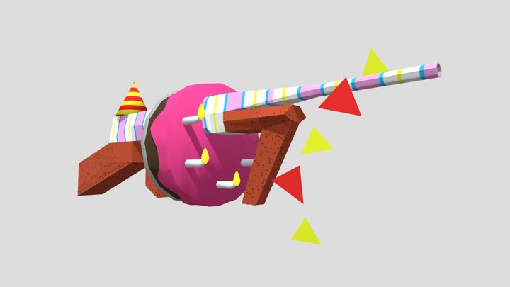Thompson Cake 3D Model