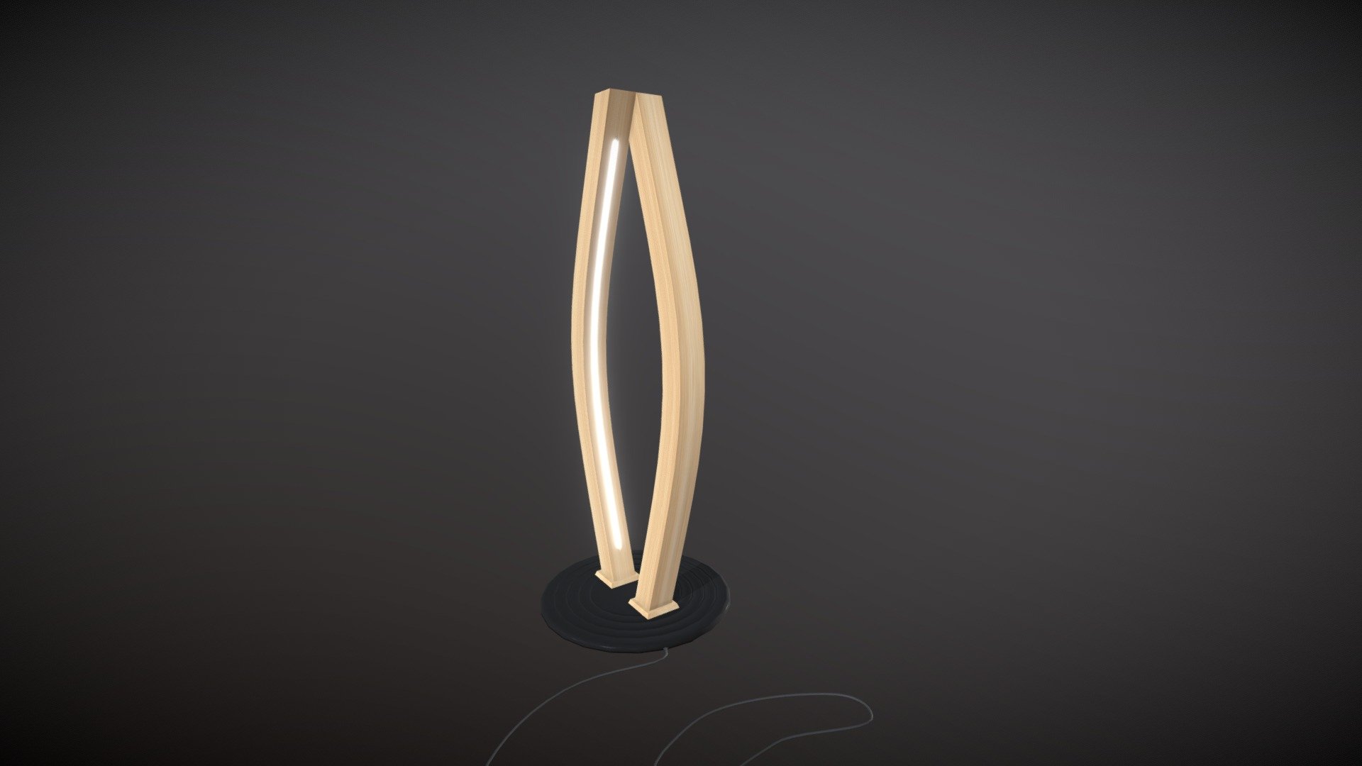 Wood Lamp