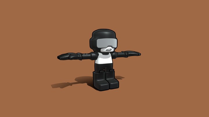 Tankman (Friday Night Funkin) 3D Model