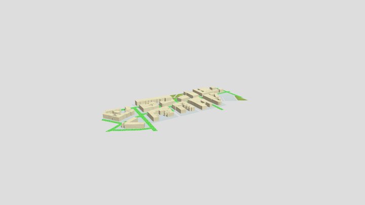 Queen Cresent 3D Model