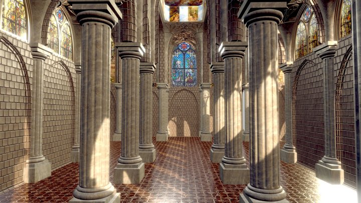 Cathedral 3D Model