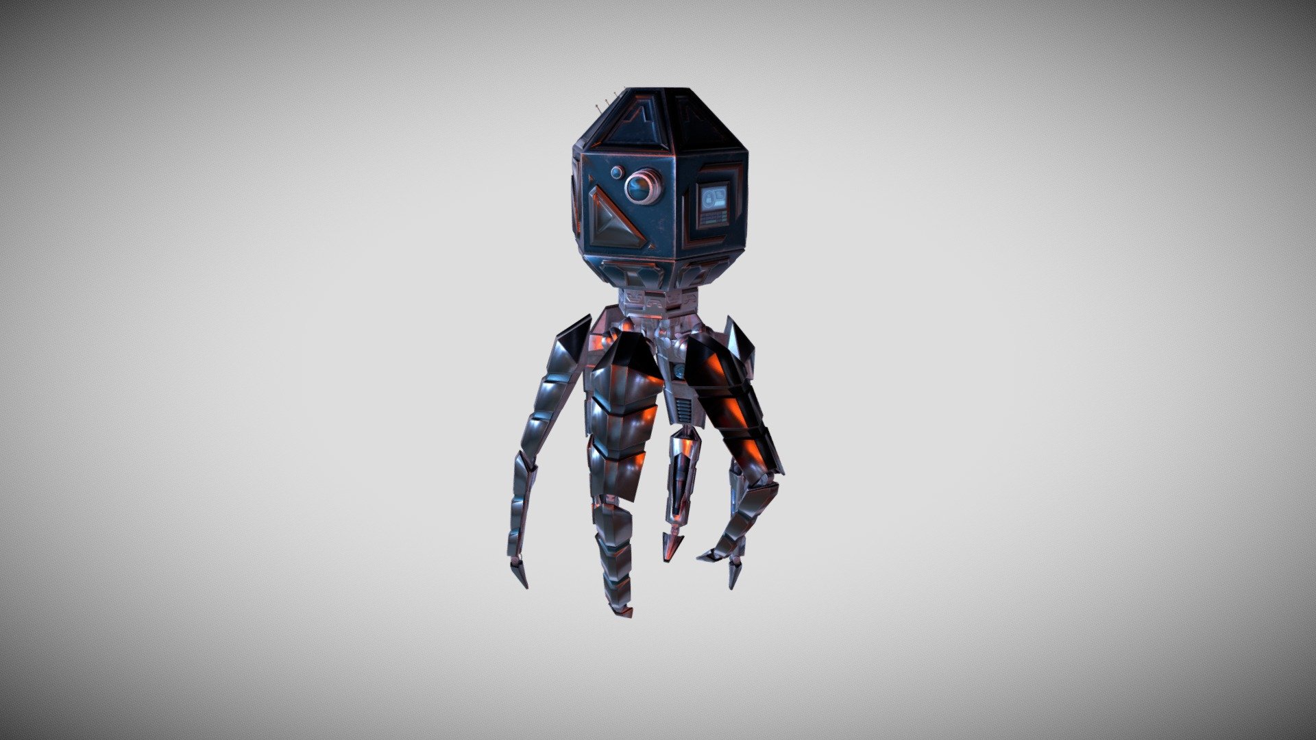 SciFi Droid Octopus
