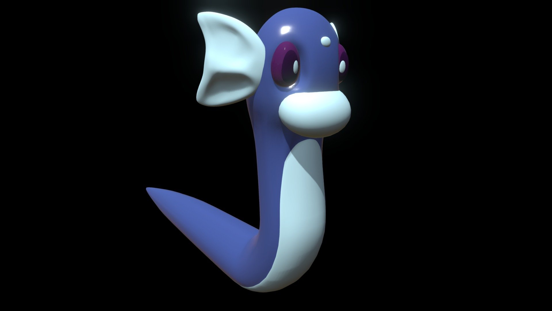 Pokemon #147 Dratini Print ready Free - Download Free 3D model by ...
