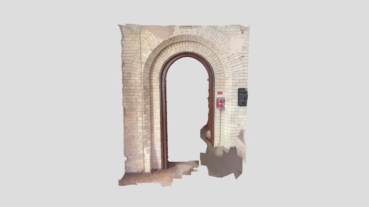 Arched Entrance Uoft 3D Model