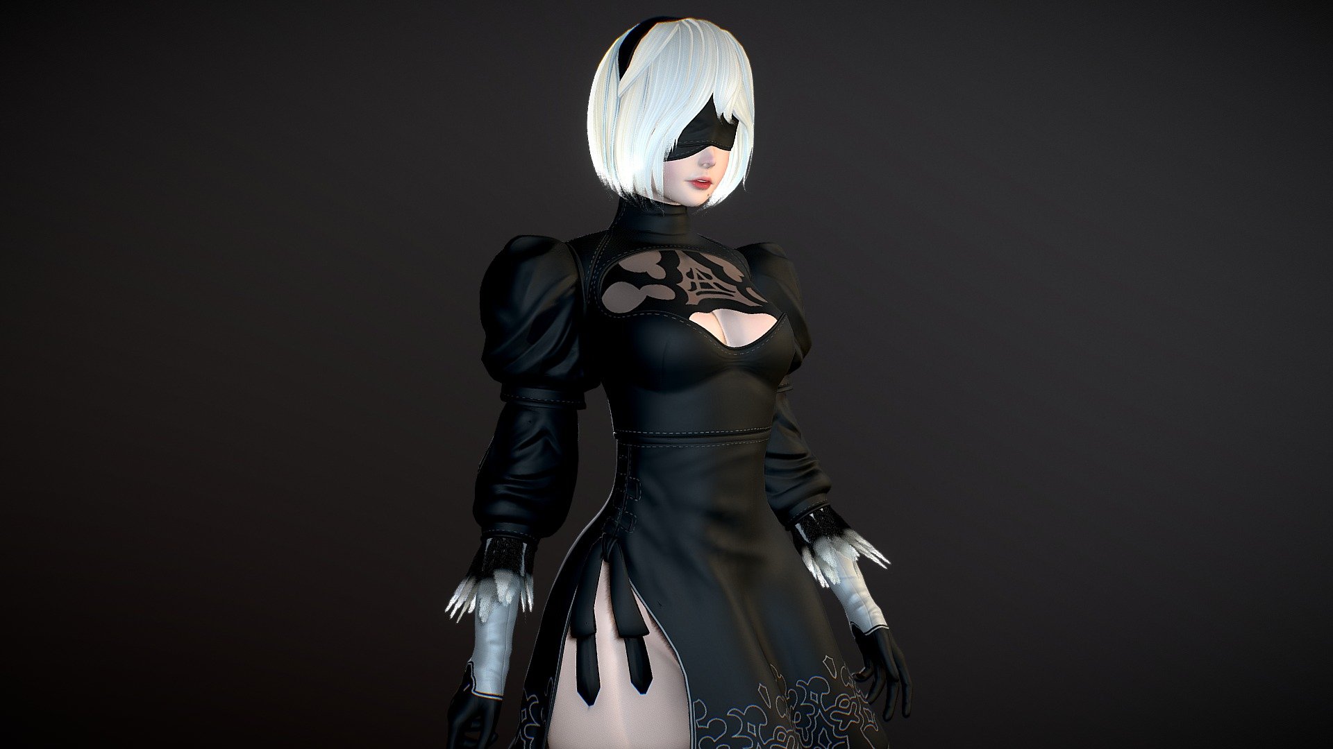 2B - 3D model by RegnadBIT [f0d3d14] - Sketchfab