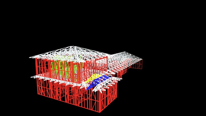 121 WHITFIELD ST - BACK 3D Model