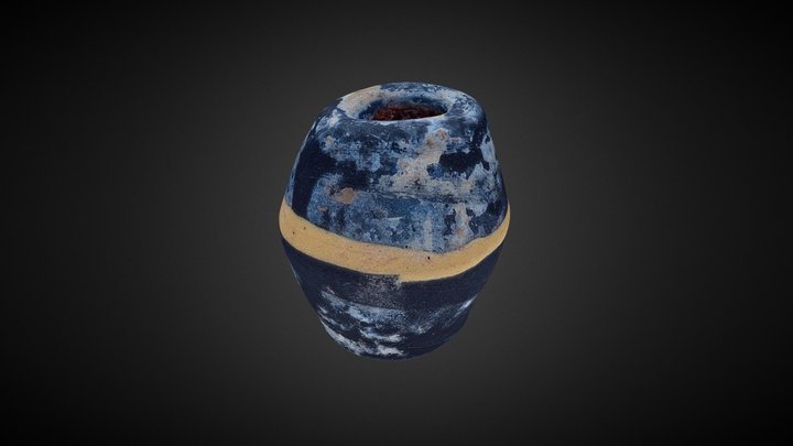 Scythian glass bead_KH8 3D Model