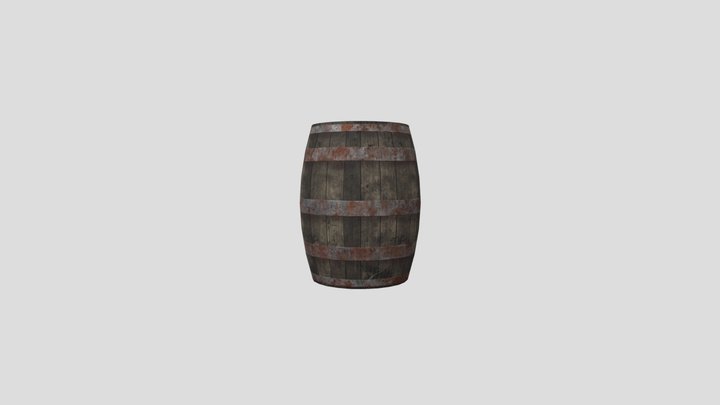 Barrel 3D Model