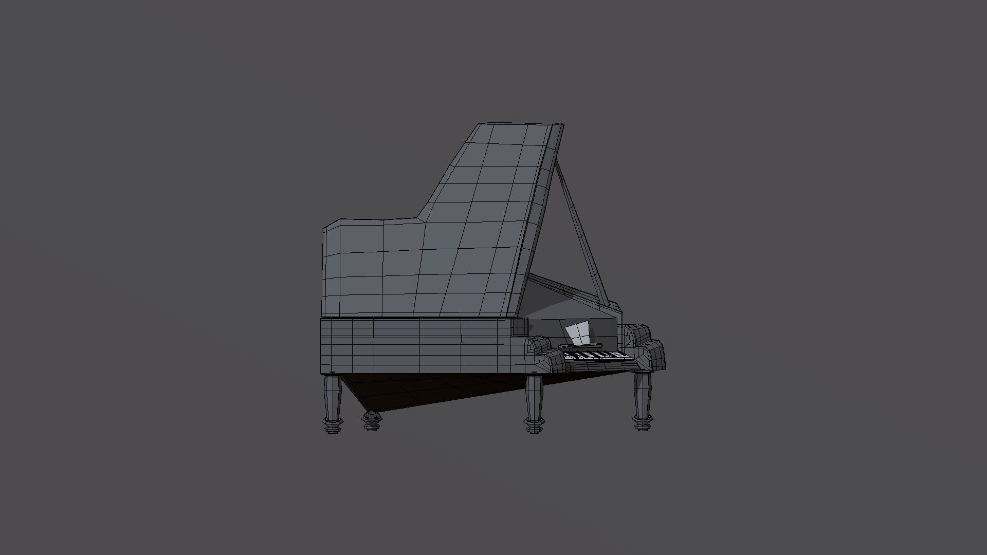 Piano - Death and Delila — Sketchfab embed 3D viewer