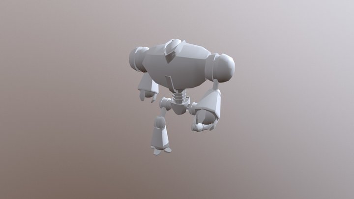 Robot Run 3D Model