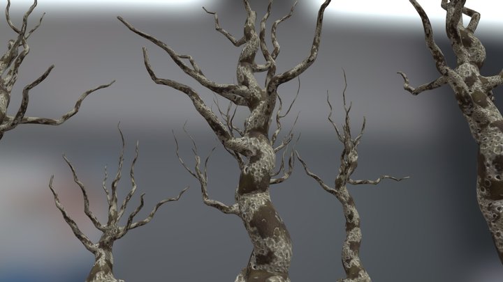 BAKIS - THE STRANGE PLANT WITH ANIMATION 3D Model