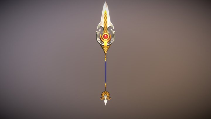Weapon spear 3D Model