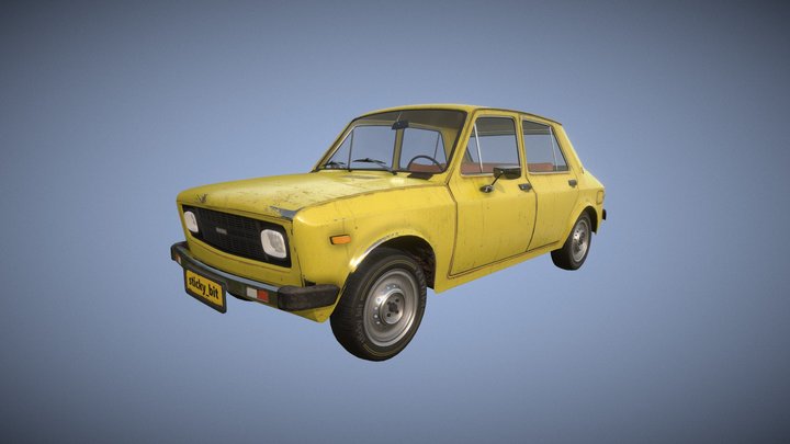 Zastava 101 (1100) GTL 3D Model
