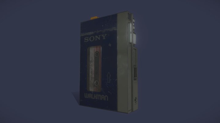 Walkman TPS-l2 (Sony) 3D Model