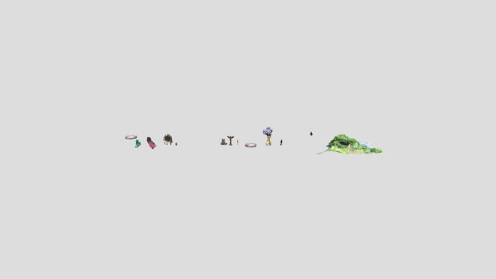 Bush 3D Model