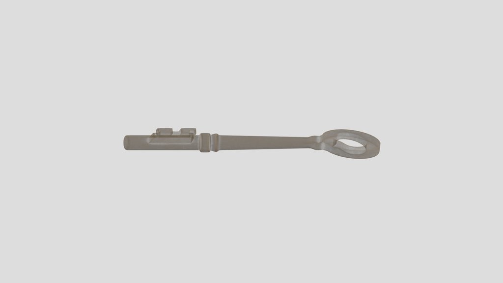 Antique Skeleton Key Detailed