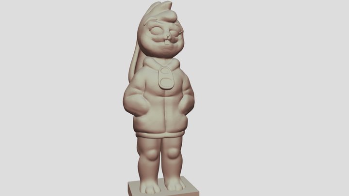 HuniBun 3D Model