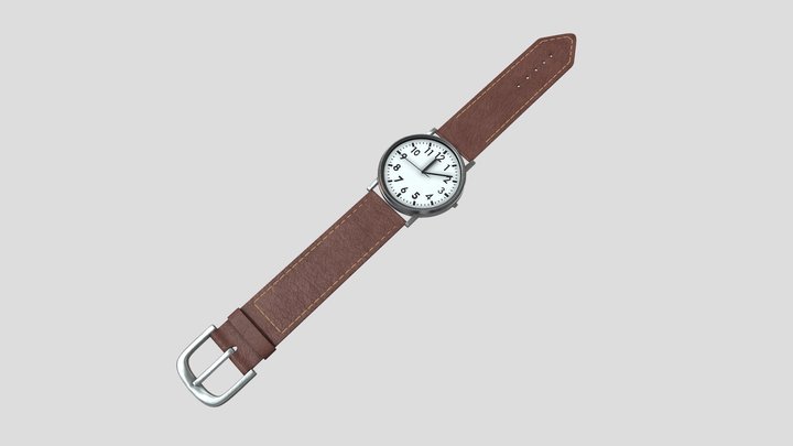 Simple watch 3D Model
