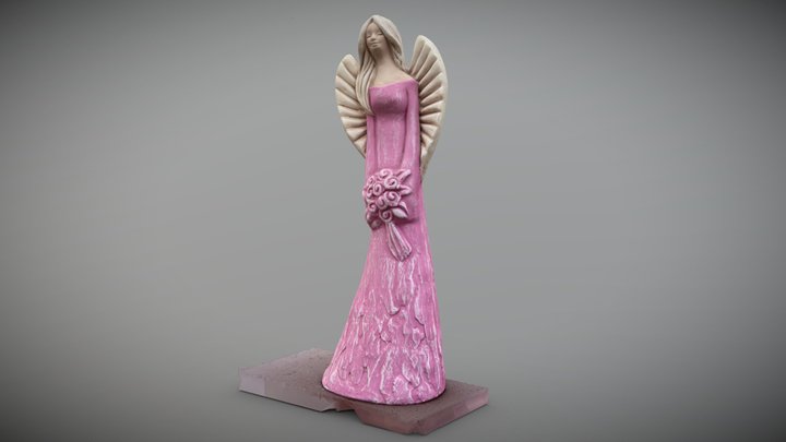 Angel decoration 3D Model