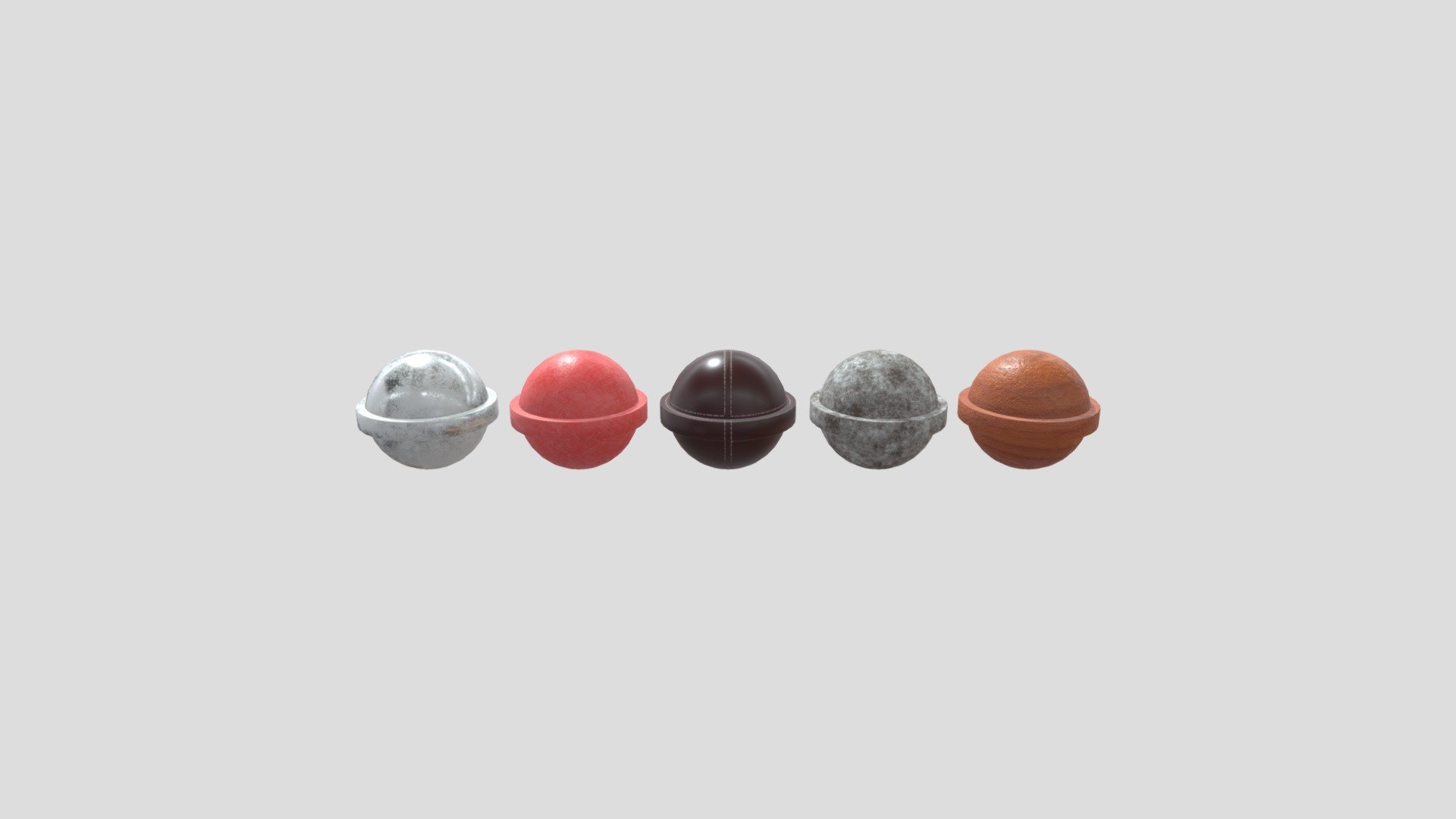 Spheres matetrials