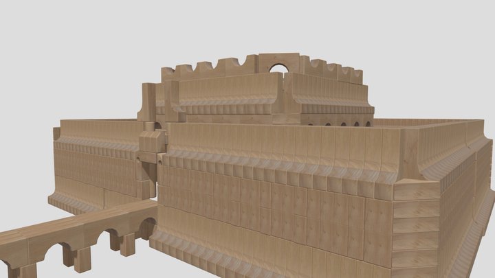 Wk7b_castle_TIanqi_Yin 3D Model
