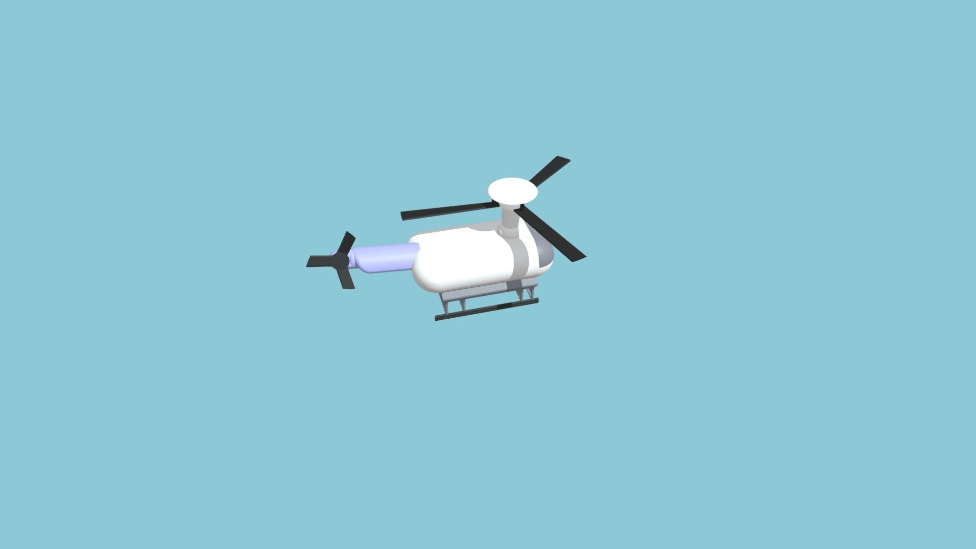 Ultra-Realistic Helicopter 3D Model - Download Free 3D model by Sushant ...