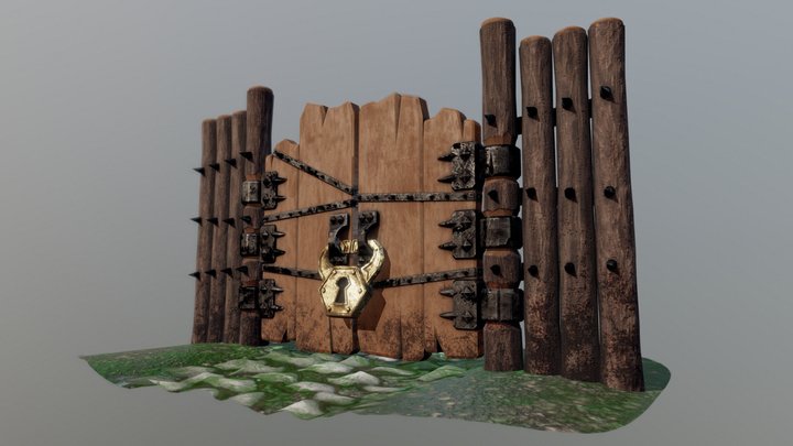 Goblin Gate 3D Model