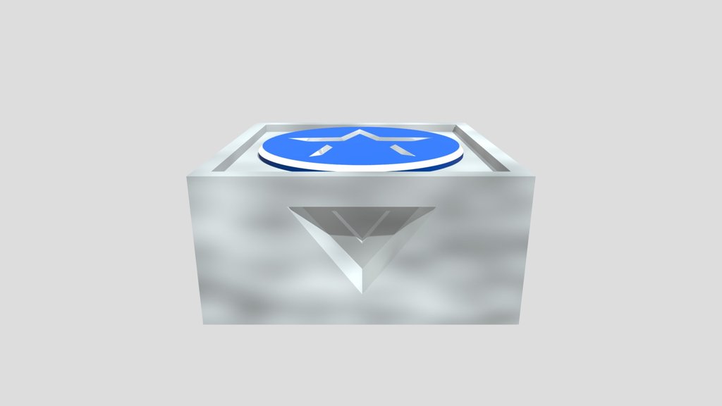 Blue_ Coin_ Switch_SM64_ Custom