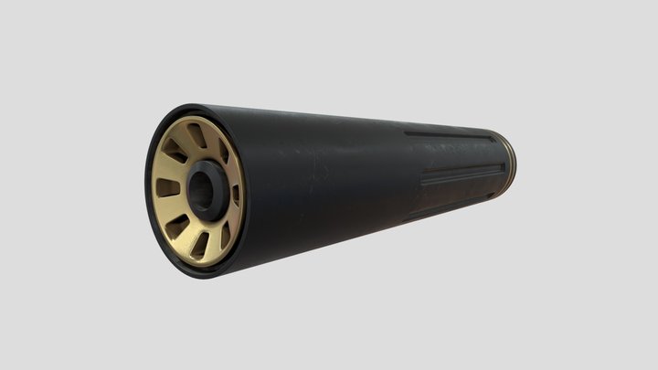 Silencer SL100 3D Model