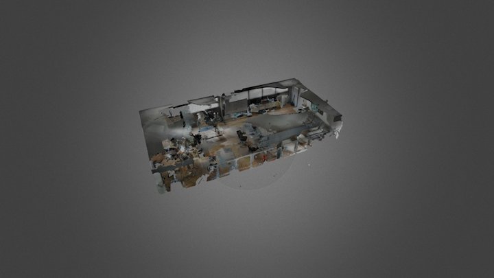 8ninths Office 2F (Tango Capture) 3D Model