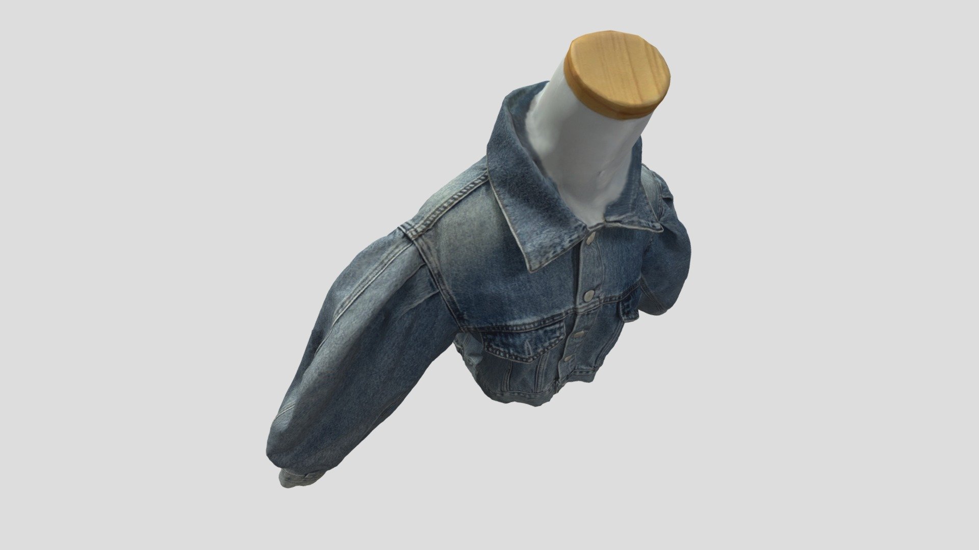 Denim jacket - Download Free 3D model by heesunny99 [f0dd24e] - Sketchfab