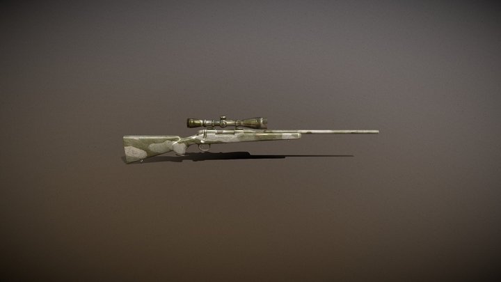 Rem700 3D Model