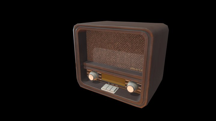 [Student Work] The Radio 3D Model