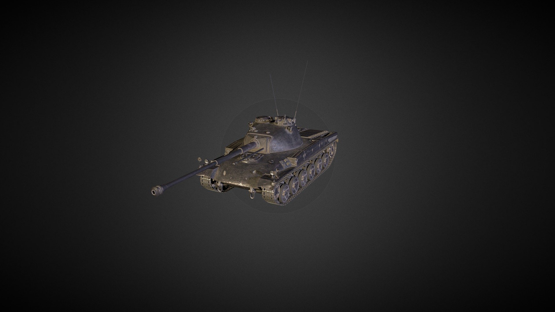 Schwarzpanzer 58 - 3D model by Degit22 [f0e03f7] - Sketchfab