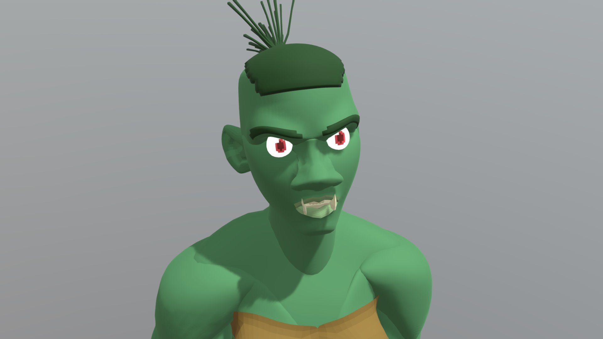 Stylized Orc Woman