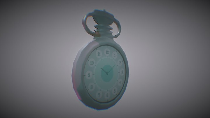 Pocket Watch 3D Model